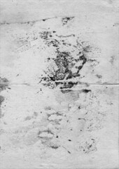 Large vector halftone vintage paper texture with a transparent background