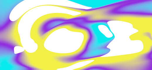 Abstract. Fluid. Liquid. An isolated PNG clip art on a transparent background of a colorful purple,...