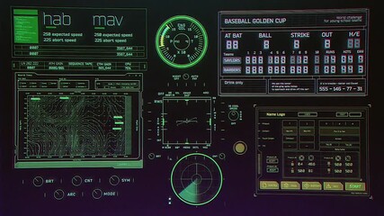A digital computer control panel showing an electronic circuit board with chips and data connections for modern technology systems - Powered by Adobe