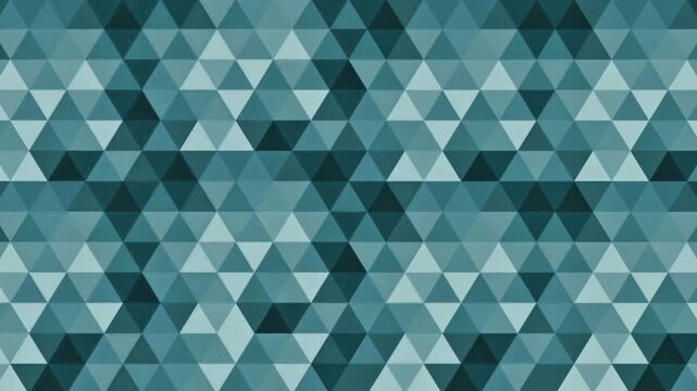 Modern blue triangle mosaic pattern for design and technology