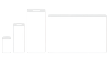 Mockup design concepts for various screen sizes and devices
