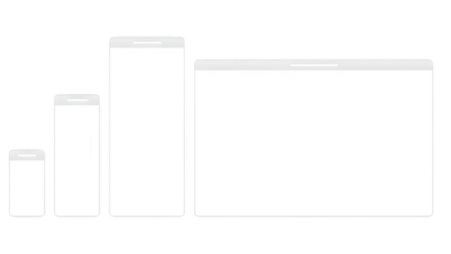 Mockup design concepts for various screen sizes and devices - Powered by Adobe