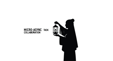 silhouette of a man with guitar