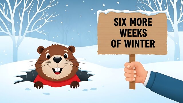 Groundhog day forecast punxsutawney phil predicts six more weeks of winter