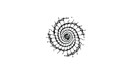 abstract spiral background