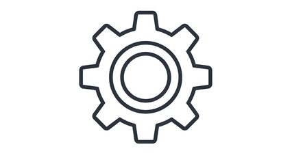 vector gear icon