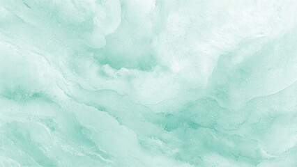 Obraz premium Soft green watercolor texture background with white