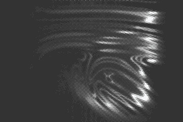 Halftone gradient abstract background with dotted pattern and textured grunge effect