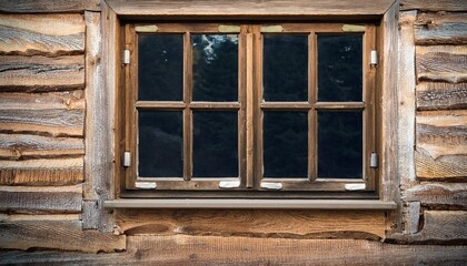 Old Wooden Window