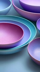 concentric rings with shimmer band and soft gradient backdrop