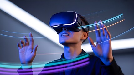 Immersive virtual reality experience