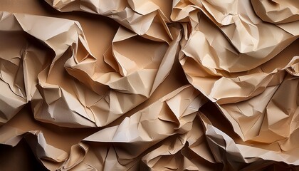Crumpled Paper Background
