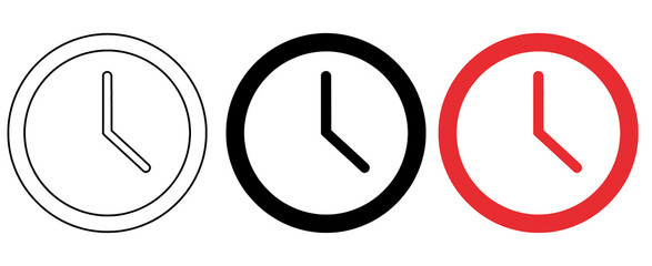 A graphic illustration of two clocks on transparent background showing time concept