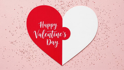 Celebrate love this valentine's day with a beautiful heart design