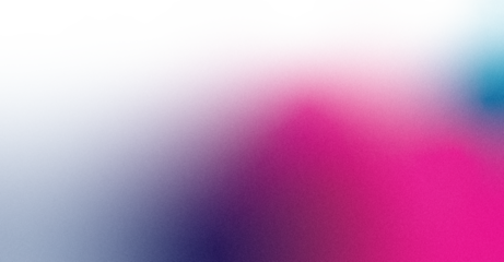 Vibrant pink and purple film grain gradient overlay with smooth blended color transitions, soft texture and transparent background for modern creative design