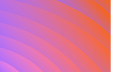 abstract colorful circular geometric patterns with multiple stripes and gradients with transparent background