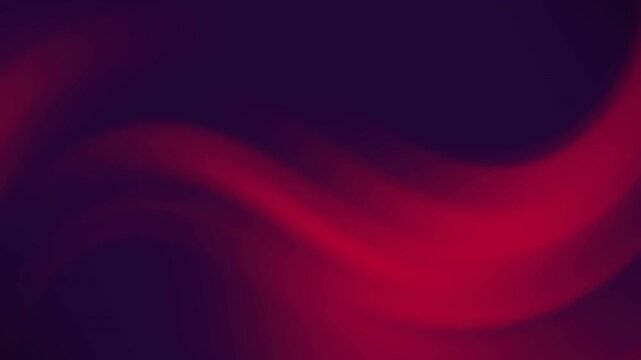 A dark background animation with a looping red wave design, creating a dynamic visual effect with a deep, rich color palette and smooth motion.