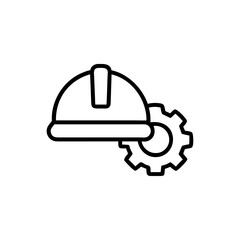 Fototapeta premium vector illustration of electric plug lamp and cable icon