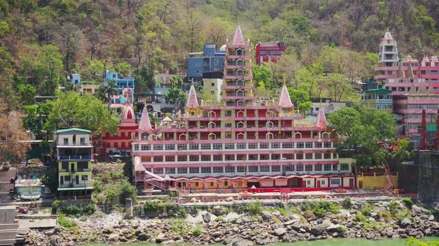 13 Manzil Temple or Tera Manzil Temple, Rishikesh