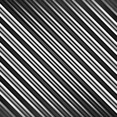 Black and white stripes abstract background overlay. Motion effect. Graphic illustration with transparent background.