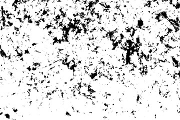 Rustic grunge texture with grain and stains. Abstract noise background. PNG graphic illustration with transparent background.