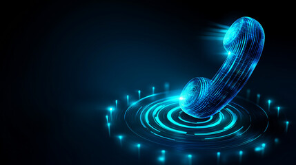 Phone icon with radiating waves design representing anxiety support hotline service, mental health helpline concept, crisis intervention access, emotional assistance connection, wi