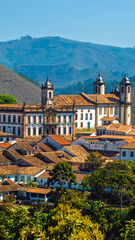 Obraz premium Ouro Preto city, Minas Gerais province, Brazil