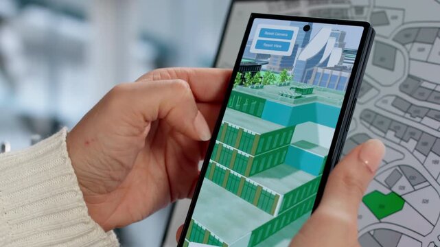 Urban Property Valuation Using BIM GIS Mapping On Phone