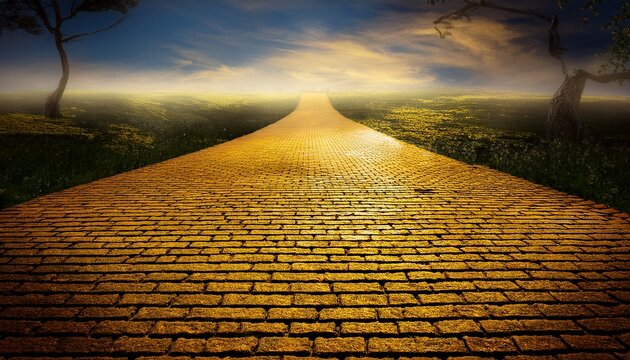 The Enchanting Yellow Brick Road A Journey To Oz