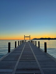 Fototapeta premium SUNSET MER 