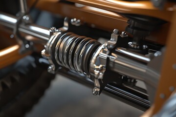 Suspension and rear drive shaft of MPV vehicle