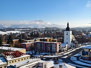 view of part of the town of Frenstat pod Radhostem
