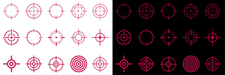 Target icons. Mission 