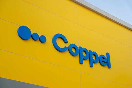 Coppel store, Coppel department store facade and signage, BanCoppel, Afore Coppel, Agust&iacute;n Coppel Luken, Enrique Tamayo, Guadalajara, Jalisco, M&eacute;xico, January, 14, 2026. 
