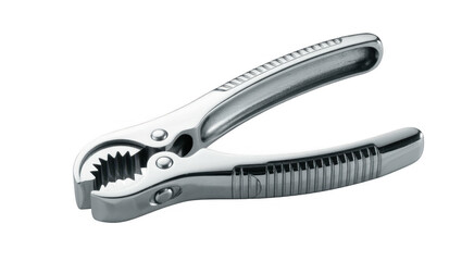 Metal pipe wrench metal wrench isolated on a transparent background