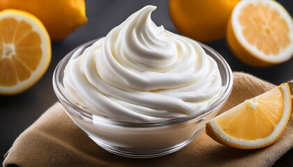 Whipped Cream On Transparent Background Generative Ai Design