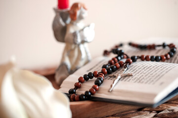 Table items for reflection and prayer
