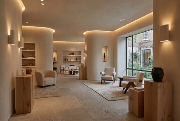 Open Plan Premium Living Interior