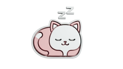 Sleeping Cat Icon