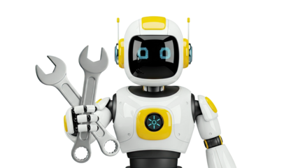 Robot Holding Wrenches