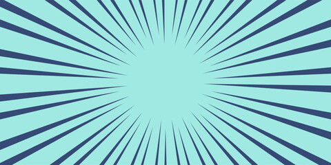 Fototapeta premium Abstract vector Blue Radial Burst Geometric Background Pattern. with a modern concept style