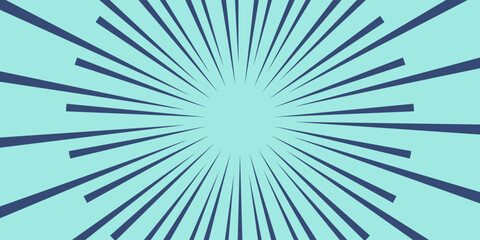 Fototapeta premium Abstract vector Blue Radial Burst Geometric Background Pattern. vector illustrtation eps10