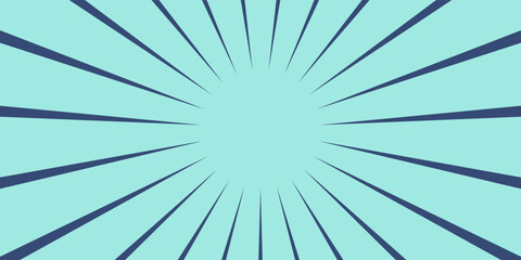 Obraz premium Abstract vector Blue Radial Burst Geometric Background Pattern.