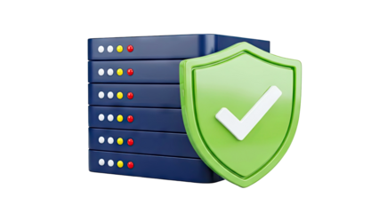 Server Security and Protection Icon