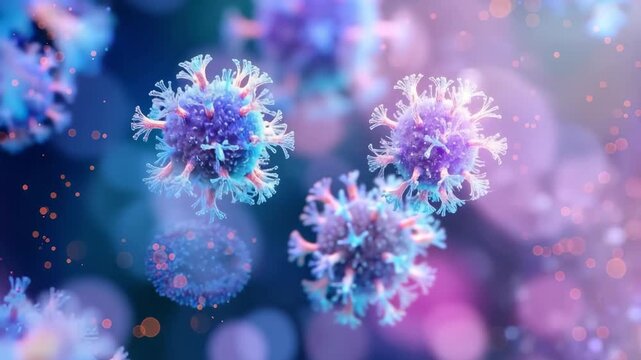 Vibrant coral growth underwater: mesmerizing colors and motion in marine habitat