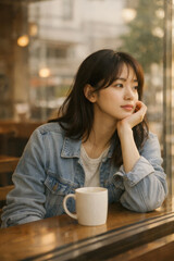 Woman Resting by Window
