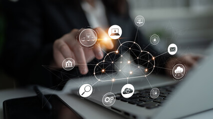 Cloud computing enables cloud, service, and network integration for digital transformation, data access, and scalable platform connectivity Latch