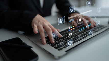 A user interface for a generative AI platform. This technology uses machine learning to create new digital content, automate tasks, and provide intelligent solutions. Fermion