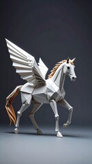 Legendary Fold Origami Winged Horse