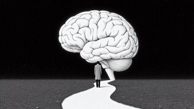 ArtistPaintingaGiantBrain